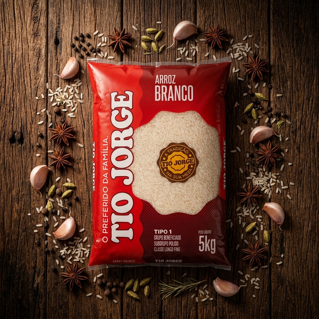 Arroz Branco Tio Jorge - 5kg