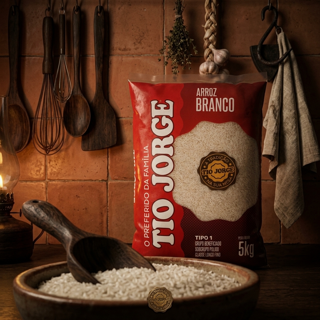 Arroz Branco Tio Jorge - 5kg