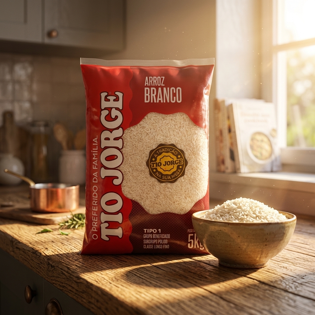 Arroz Branco Tio Jorge - 5kg