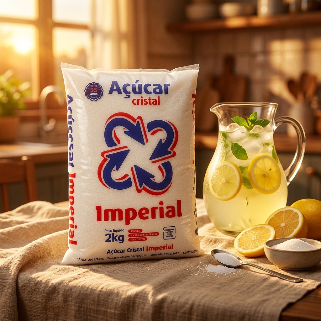 Açúcar Cristal Imperial 2kg