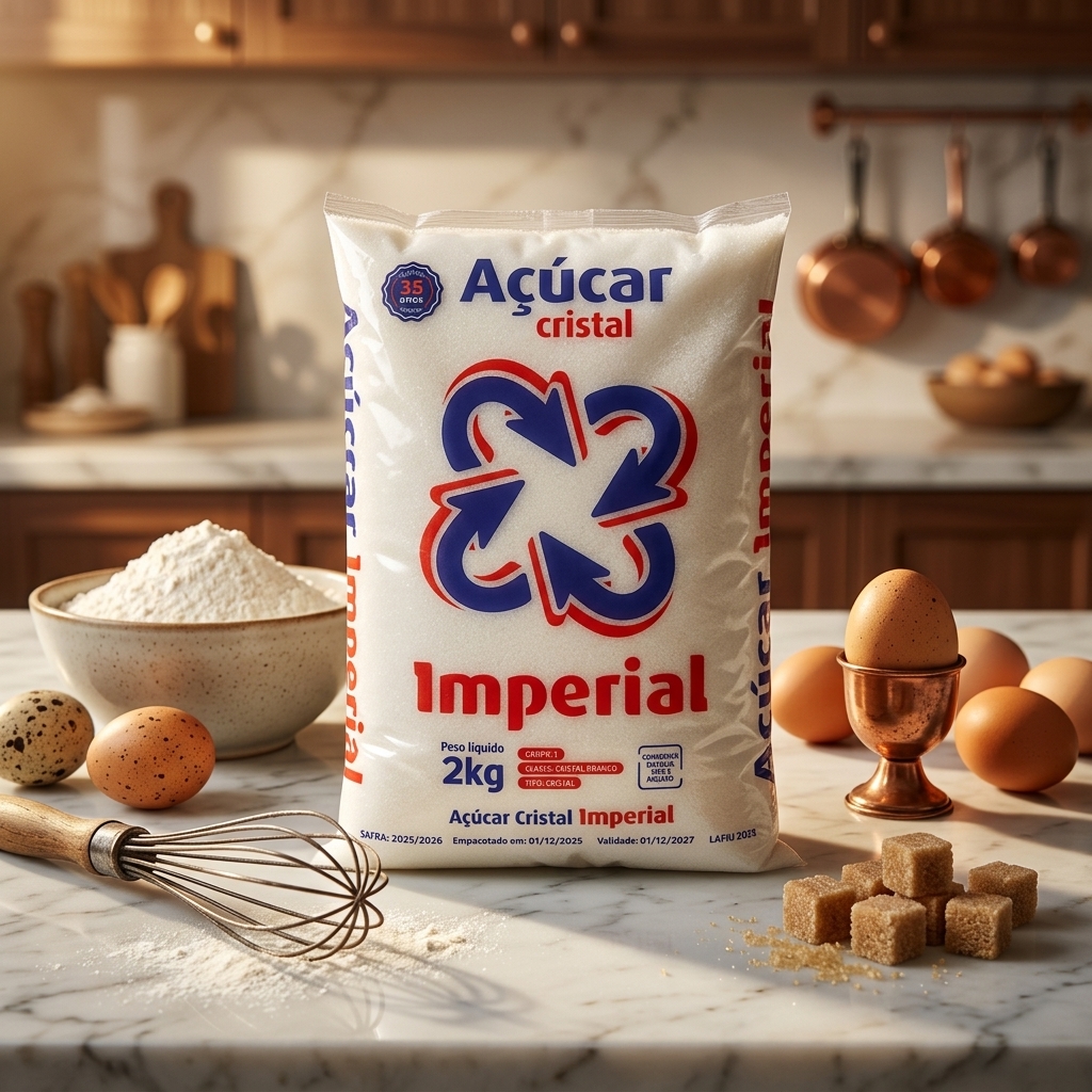 Açúcar Cristal Imperial 2kg