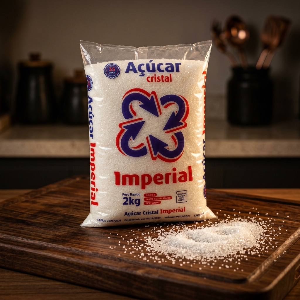 Açúcar Cristal Imperial 2kg