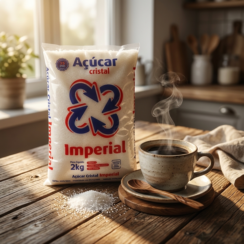 Açúcar Cristal Imperial 2kg