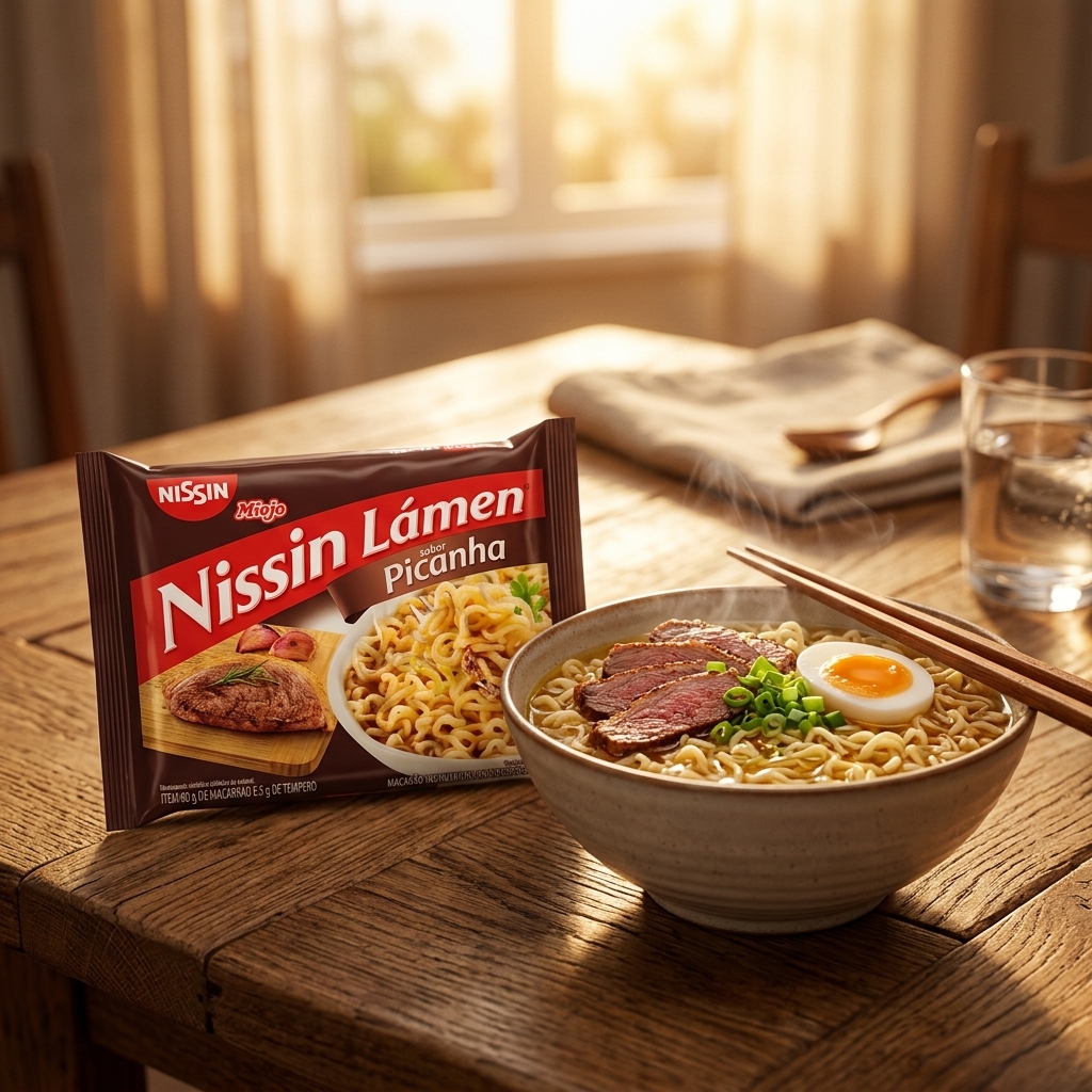 Nissin Lâmen Picanha