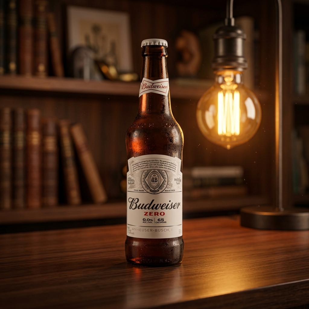 Budweiser 0.0% - Cerveja sem Álcool Premium