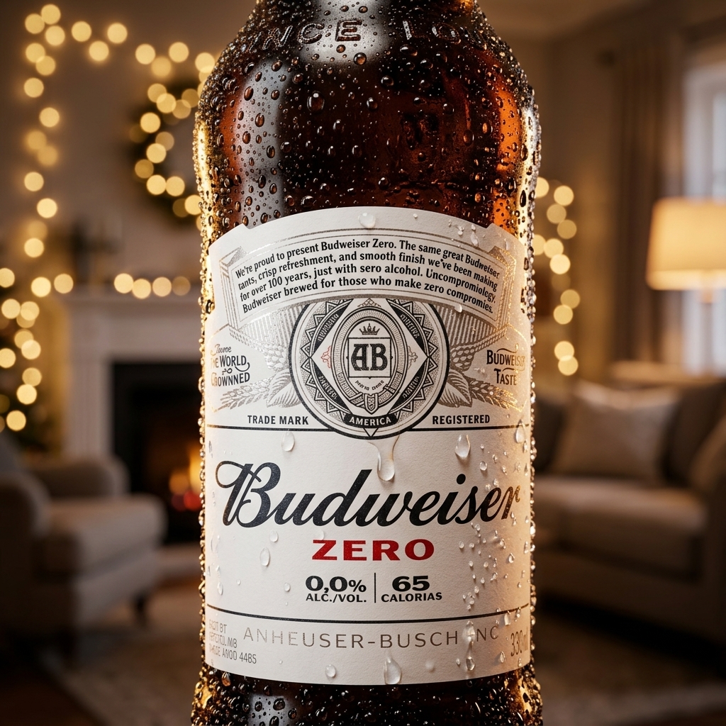 Budweiser 0.0% - Cerveja sem Álcool Premium