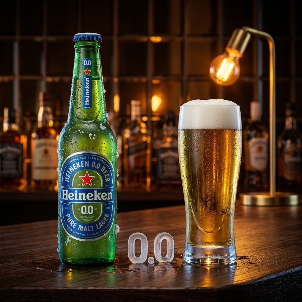 Heineken 0.0 - Cerveja sem Álcool 330ml