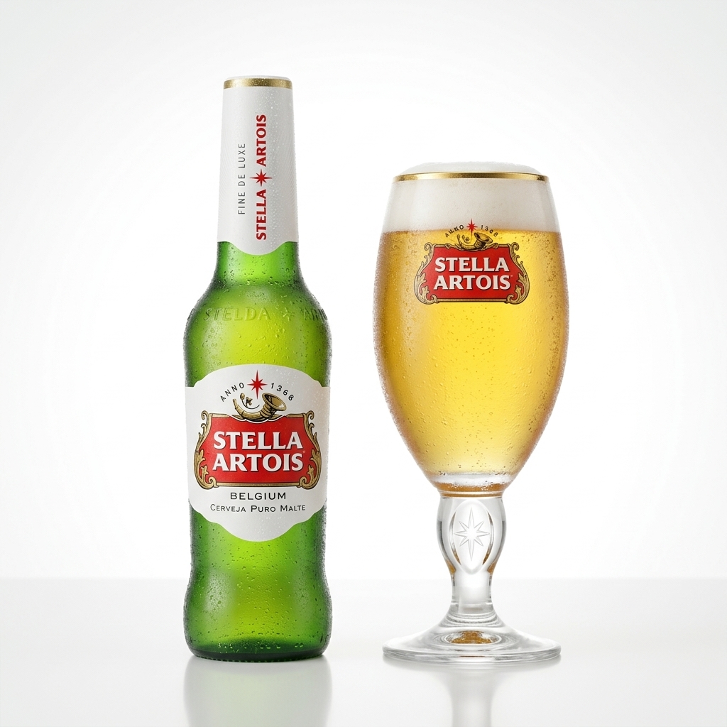 Stella Artois Cerveja Premium Belga - 330ml