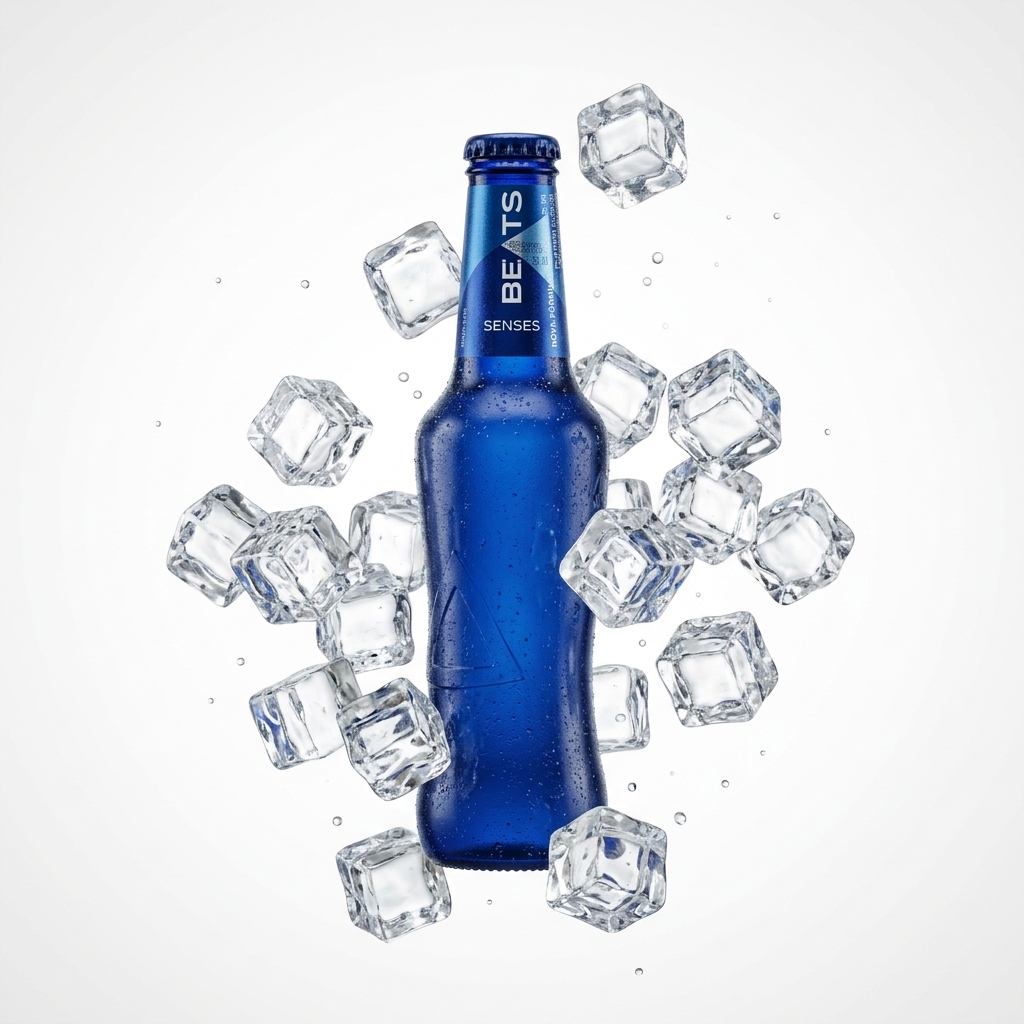 Beats Senses Energy Drink Bottle | Bebida Energética Premium Blue